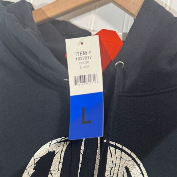 Star Wars Darth Vader Black Hoodie L NWT Cracked Graphic Pullover Sweatshirt - Picture 4 of 8